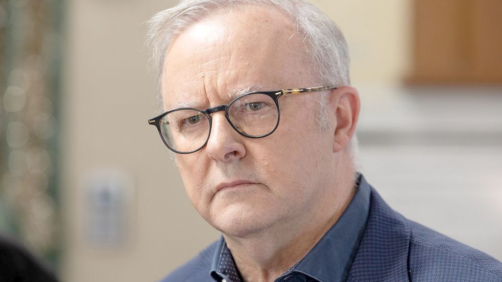 Premierminister Albanese reagierte entsetzt auf den Vorfall in Melbourne. Foto: Sitthixay Ditthavong