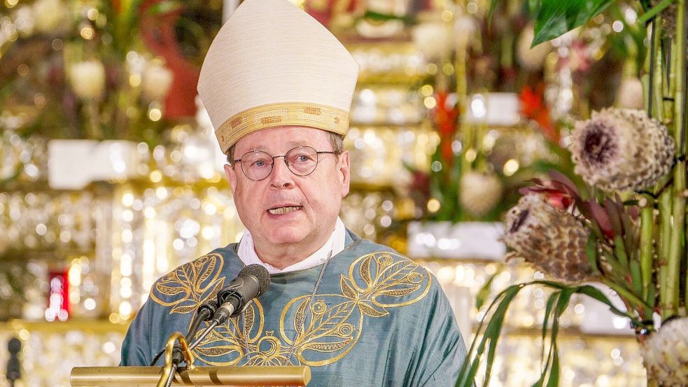 Der Vorsitzende der Deutschen Bischofskonferenz, Georg Bätzing, warnt in seiner Weihnachtspredigt vor „egoistischem Nationalismus“. (Archivbild) Foto: Andreas Arnold