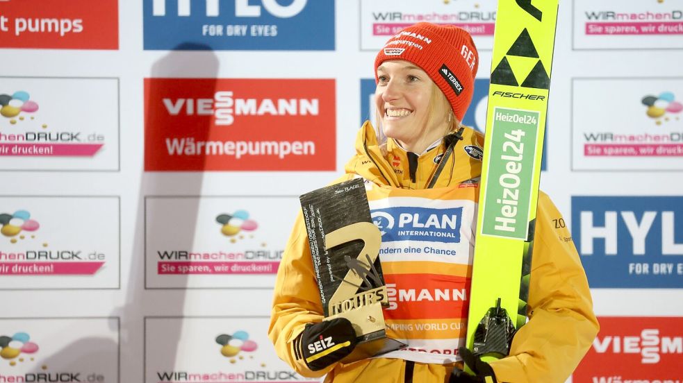 Wartet schon lange auf die Tournee: Katharina Schmid. (Archivbild) Foto: Karl-Josef Hildenbrand