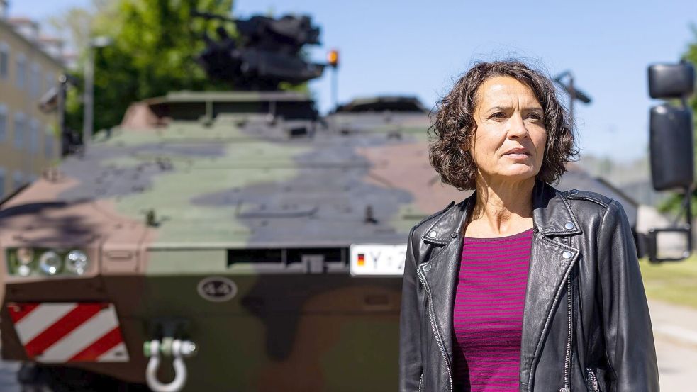 Bereits am 29. Oktober 1989 lief der erste Ludwigshafen-„Tatort“ von Ulrike Folkerts („Die Neue“). (Archivbild) Foto: Philipp von Ditfurth/dpa