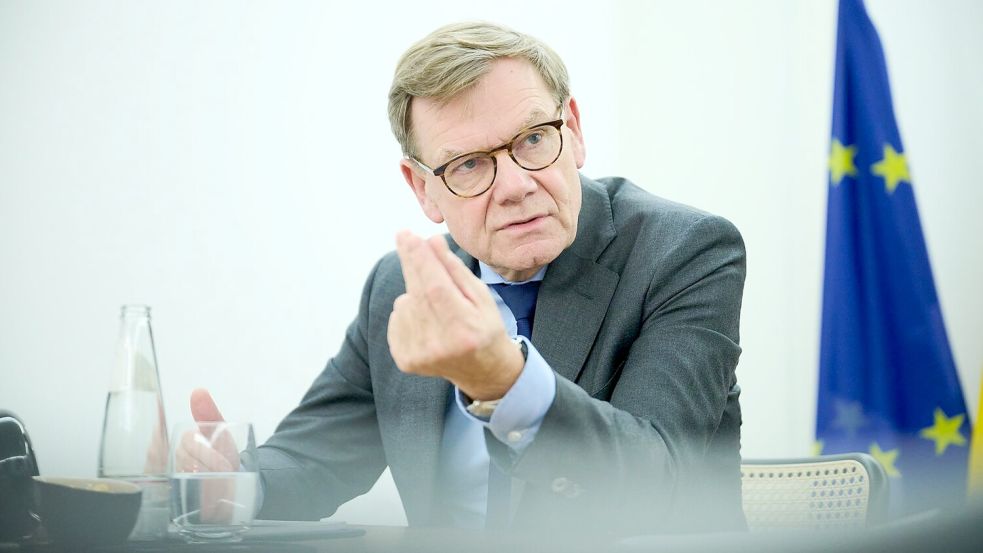 Außenminister Johann Wadephul erwartet für die in den ersten drei Monaten 2026 geplante China-Reise von Kanzler Friedrich Merz (beide CDU) konkrete Ergebnisse. Welche, will er nicht verraten. Foto: Annette Riedl