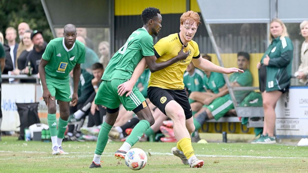 Seit Sommer spielte Luca Freese in Middels. Foto: Jens Doden/ Blomberg