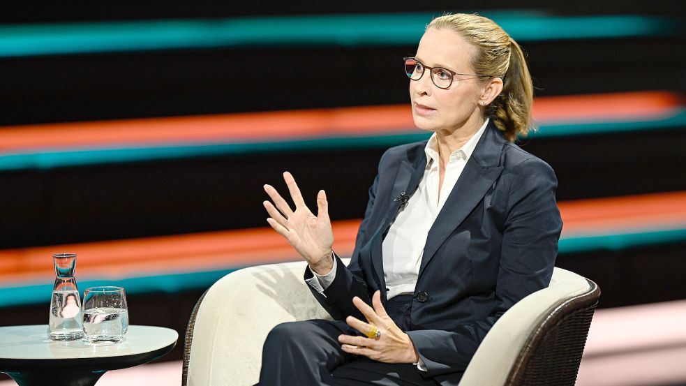 Frauke Brosius-Gersdorf in der Talkshow von Markus Lanz. Foto: ZDF/ Markus Hertrich