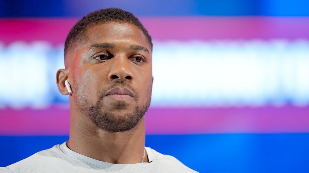 Anthony Joshua wurde bei einem Verkehrsunfall in Nigeria verletzt. (Archivbild) Foto: Jordan Pettitt