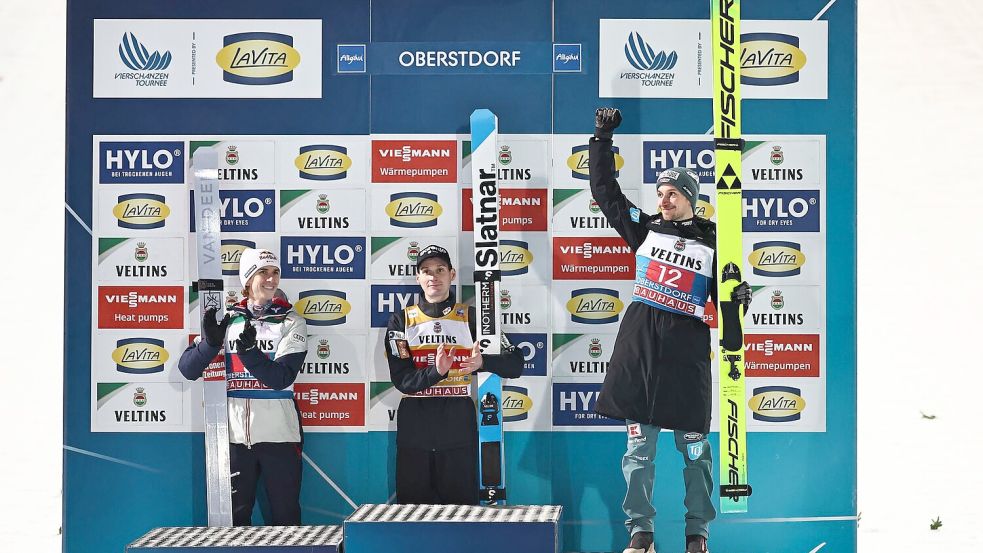 Hoffmann rückte unverhofft aufs Podium. Foto: Daniel Karmann