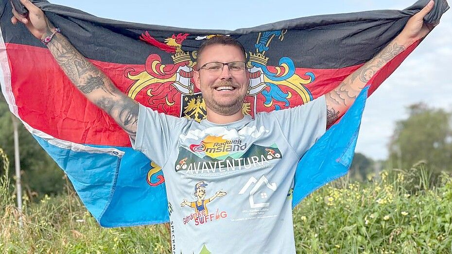 Dennis Mackenthum organisiert ein Anbaden am Idasee. Foto: Archiv/privat