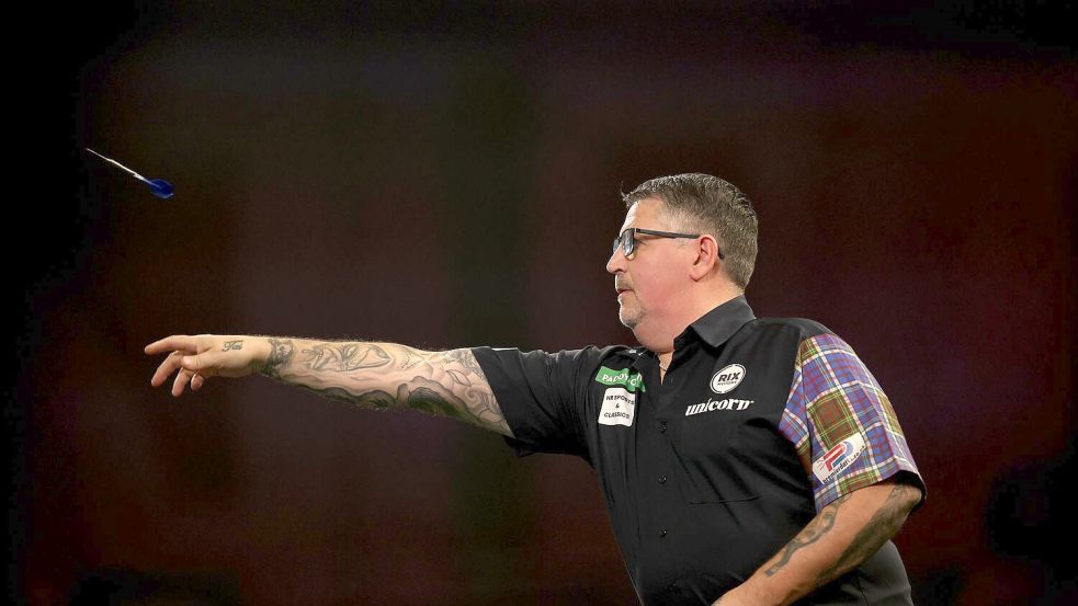 Gary Anderson träumt vom dritten WM-Titel Foto: Steven Paston
