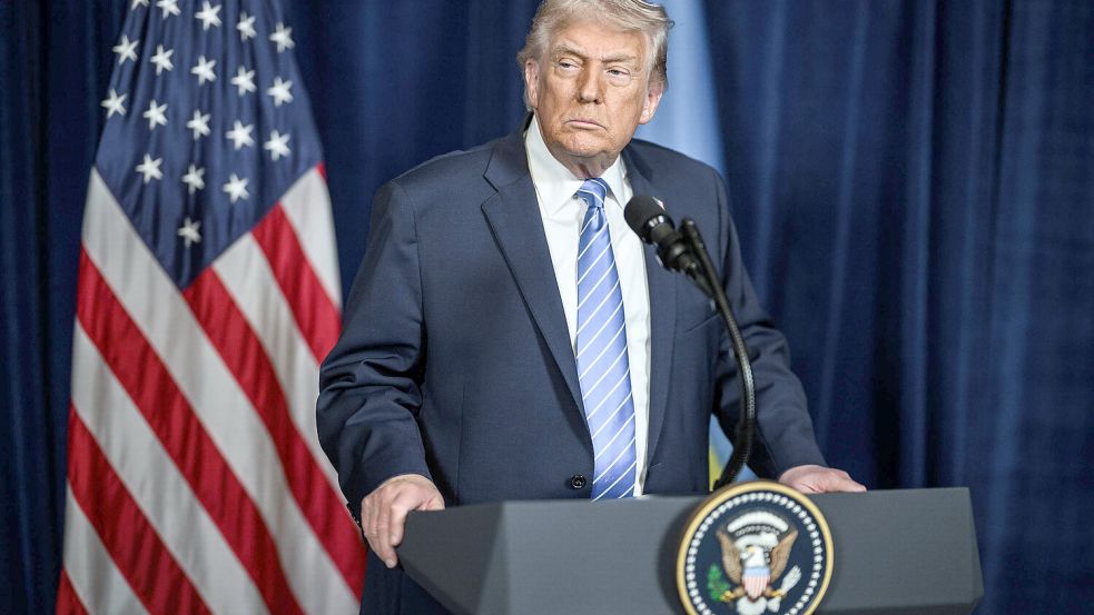 Donald Trump: Am 20. Januar ist der US-Präsident ein Jahr im Amt. Foto: IMAGO/Avalon.red