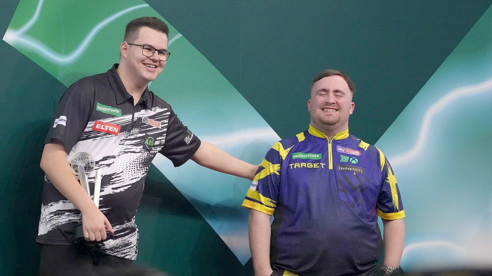 Bester vom Rest: Van Veen hatte im Finale keine Chance. Foto: Dave Shopland/AP/dpa