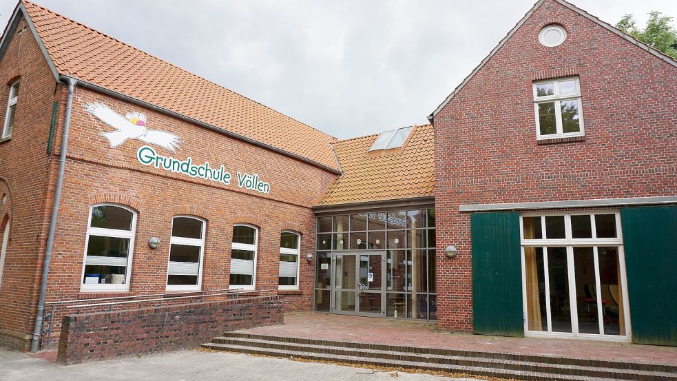 Die Grundschule Völlen besuchen derzeit 65 Kinder. Kleine Schulen, betont die Gemeinde Westoverledingen, haben auch Vorteile. Foto: Archiv