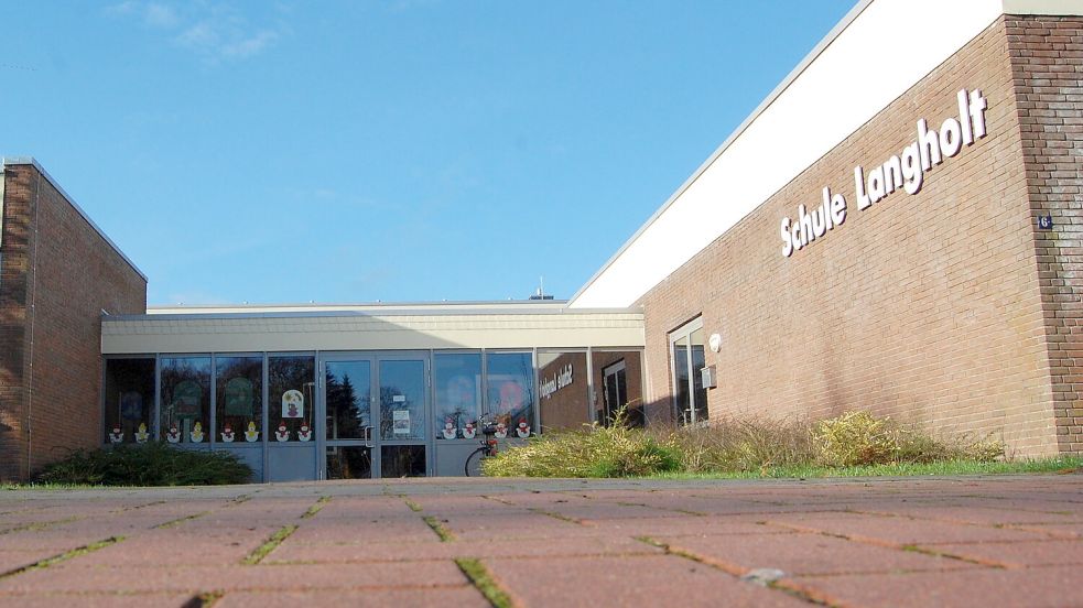 Die Grundschule Langholt ist mit 300 Schülern die größte in der Gemeinde Rhauderfehn. Foto: Archiv
