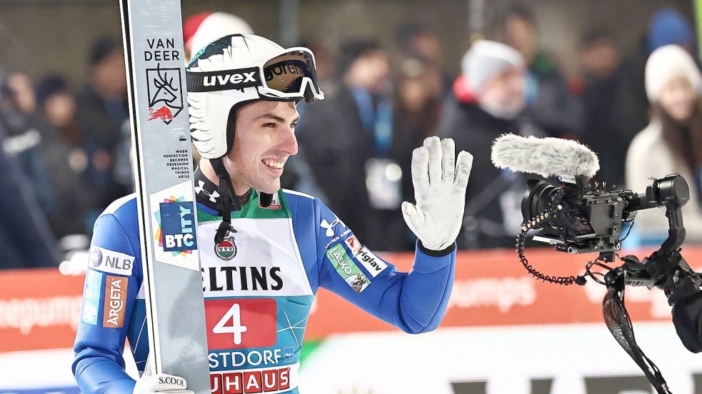 Der Slowene Zajc wurde bei der Tournee zweimal disqualifiziert. Foto: Daniel Karmann