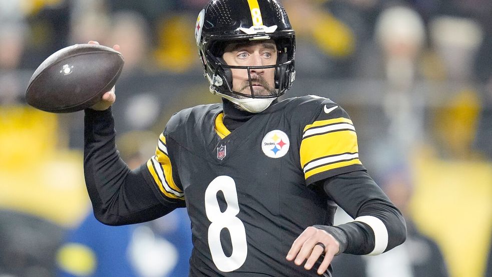 Aaron Rodgers warf 55 Sekunden vor Schluss den entscheidenden Pass. Foto: Gene J. Puskar/AP/dpa