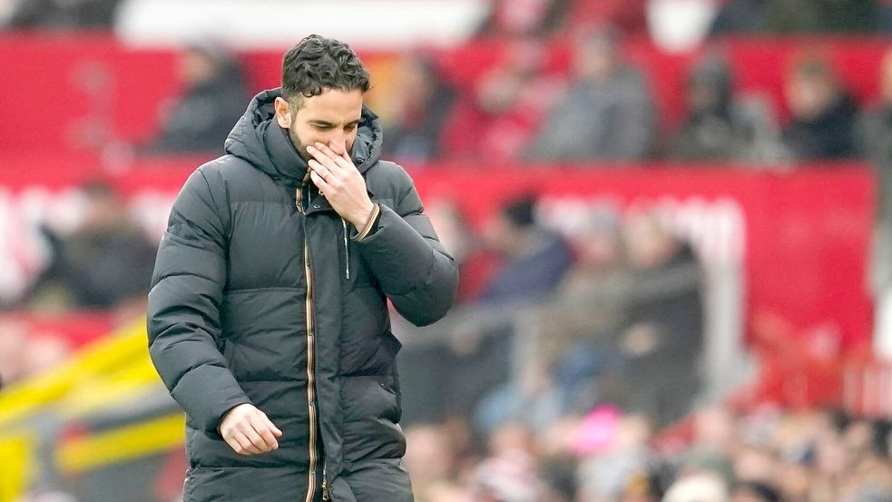 Ruben Amorim ist nicht länger Trainer von Manchester United. (Archivbild) Foto: Dave Thompson/AP/dpa