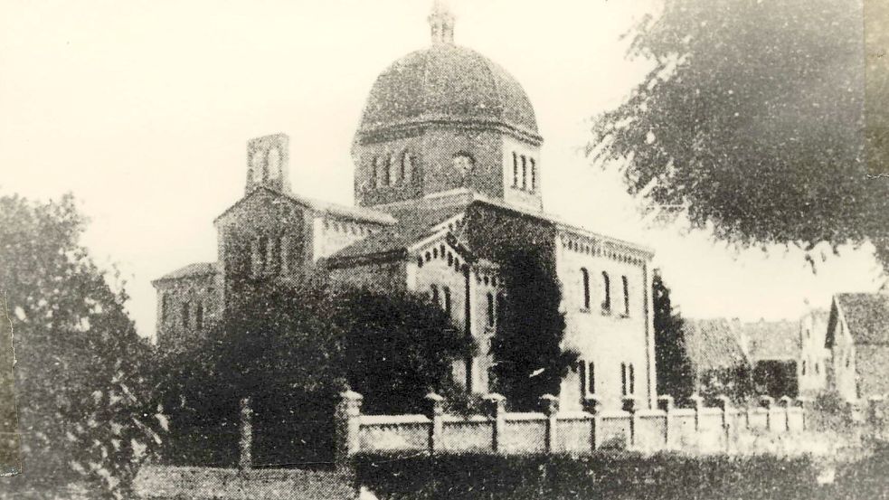So sah die Synagoge in Leer aus. Foto: Stadtarchiv Leer