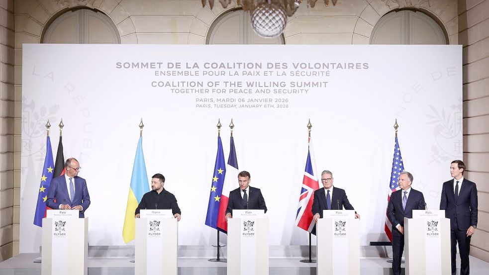 Die westlichen Partnerländer wollen der Ukraine Sicherheitsgarantien geben. Foto: Tom Nicholson