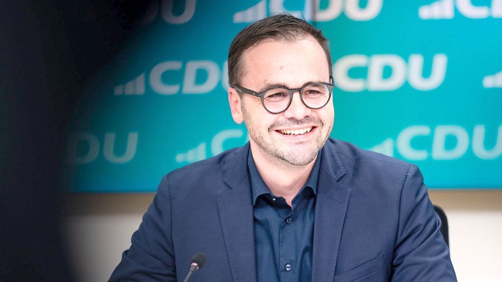 CDU-Fraktionschef Jan Redmann steht für Gespräche mit der SPD zur Bildung einer neuen Regierung bereit. Foto: Christophe Gateau