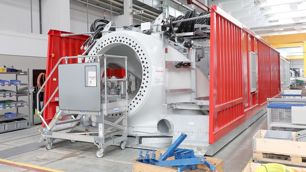 Am Freitag, 9. Januar, ruht die Produktion bei Enercon in Aurich. Foto: Romuald Banik