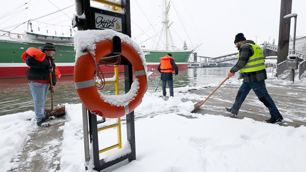 Im Norden können regional bis zu 20 Zentimeter Neuschnee zusammenkommen. Foto: Christian Charisius