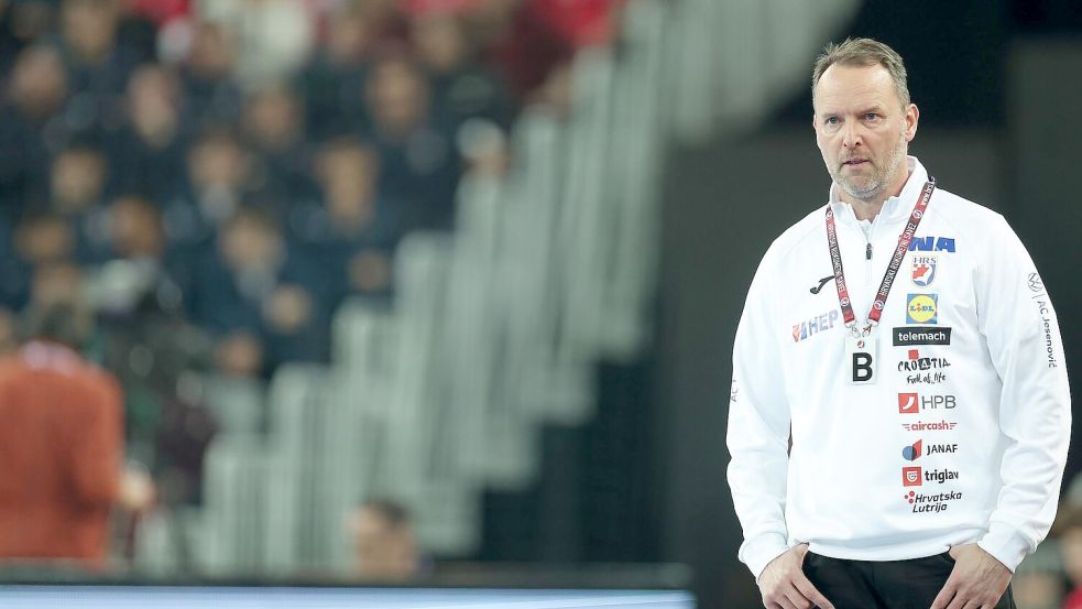 Kroatiens Coach Dagur Sigurdsson trainierte Deutschland von 2014 bis 2017. Foto: Goran Stanzl