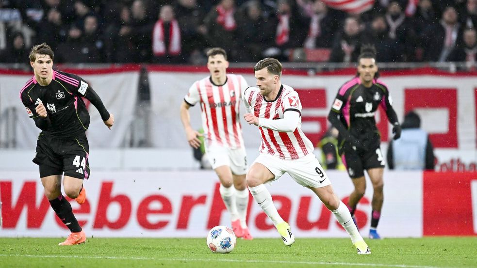 Lucas Höler hatte gleich mehrere gute Möglichkeiten Foto: Silas Stein