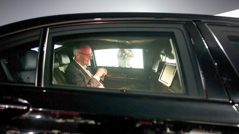 Zwei Tage wird der Kanzler in Indien verbringen. Foto: Kay Nietfeld/dpa