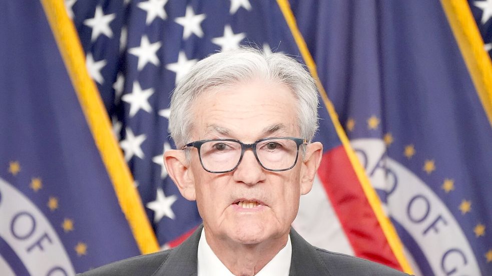 Im Visier der Trump-Regierung: Fed-Chef Jerome Powell. (Archivbild) Foto: Jacquelyn Martin/AP/dpa