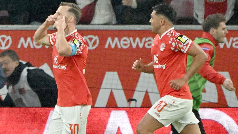 Silvan Widmer ließ Mainz jubeln. Foto: Torsten Silz