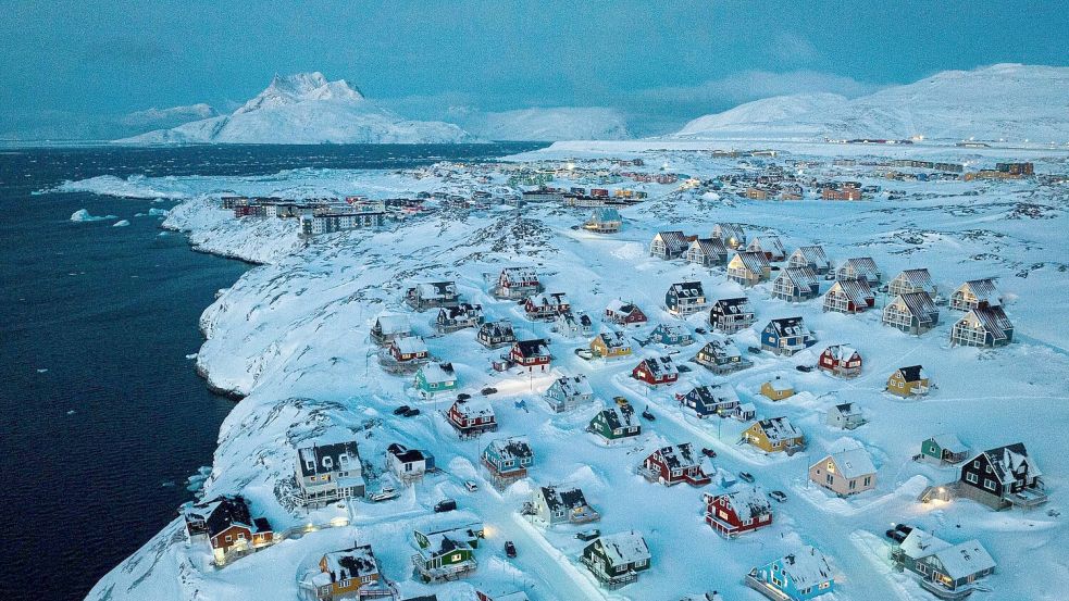 Grönland soll sich nach Trumps Wunsch bald in die Liste der gekauften US-Gebiete einreihen. (Archivbild) Foto: Evgeniy Maloletka/AP/dpa