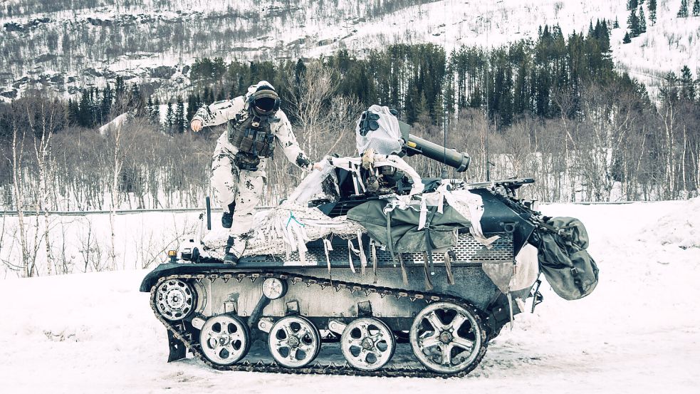 In der (hier: norwegischen) Arktis war die Bundeswehr bereits unterwegs. Künftig auch in Grönland. Foto: dpa/SZ Photo/Friedrich Bungert