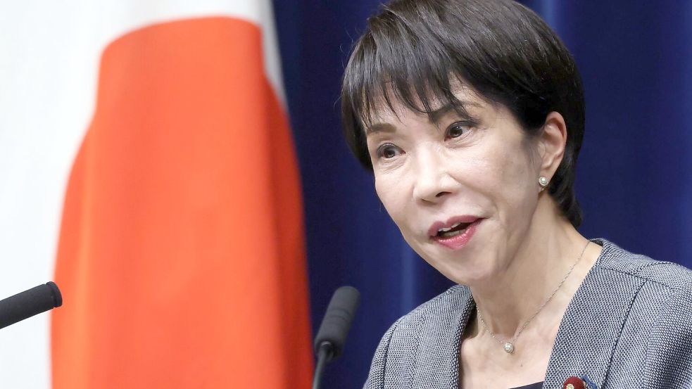 Japans erste Regierungschefin Takaichi plant Berichten zufolge vorgezogene Neuwahlen. (Archivbild) Foto: Kiyoshi Ota/Pool Bloomsberg/dpa