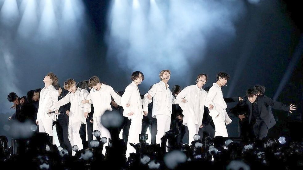 Die südkoreanische Erfolgsband BTS kommt im Sommer nach München. (Archivbild) Foto: -/YNA/dpa