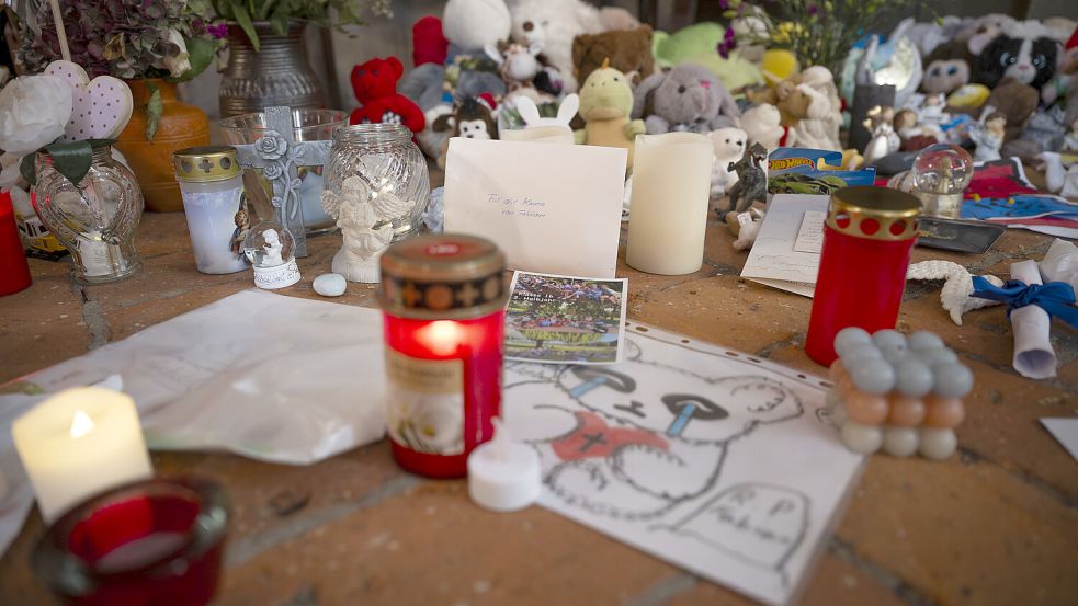Fabian aus Güstrow wurde an einem kleinen Tümpel in einem Waldstück bei Klein Upahl in Mecklenburg-Vorpommern gefunden. Foto: dpa/Philip Dulian