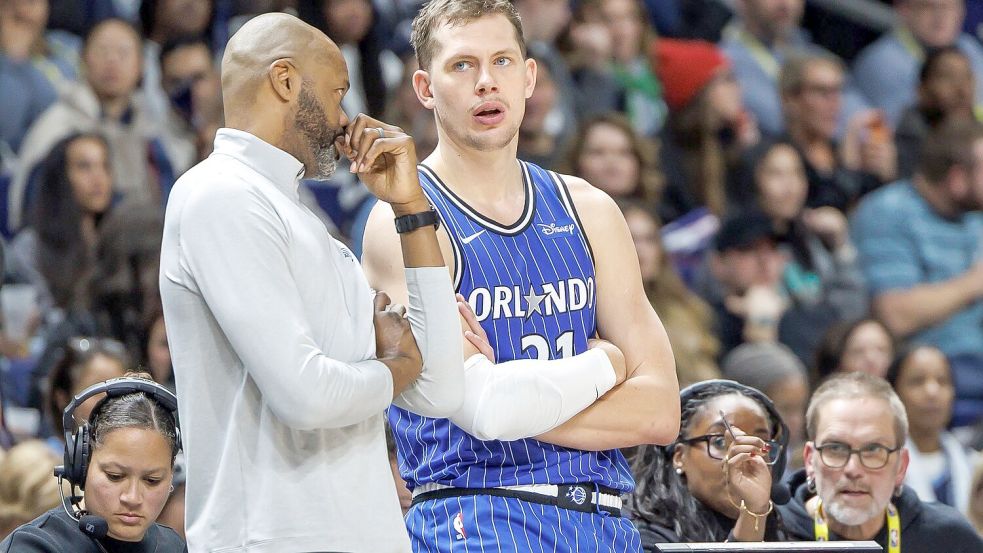 Moritz Wagner (r) wurde im ersten Viertel eingewechselt. Foto: Andreas Gora
