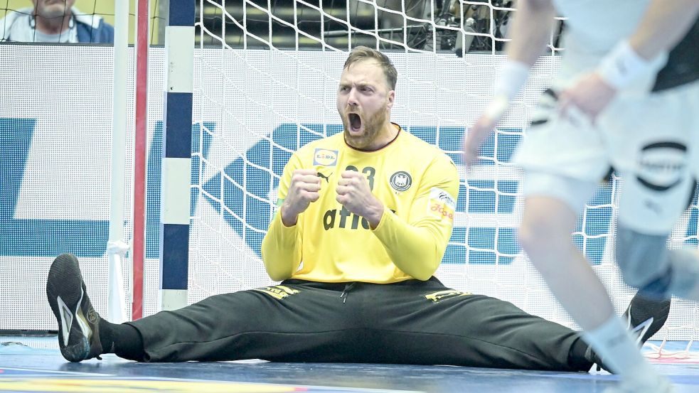 War eine große Stütze beim Sieg gegen Österreich: Torwart Andreas Wolff. Foto: Sina Schuldt