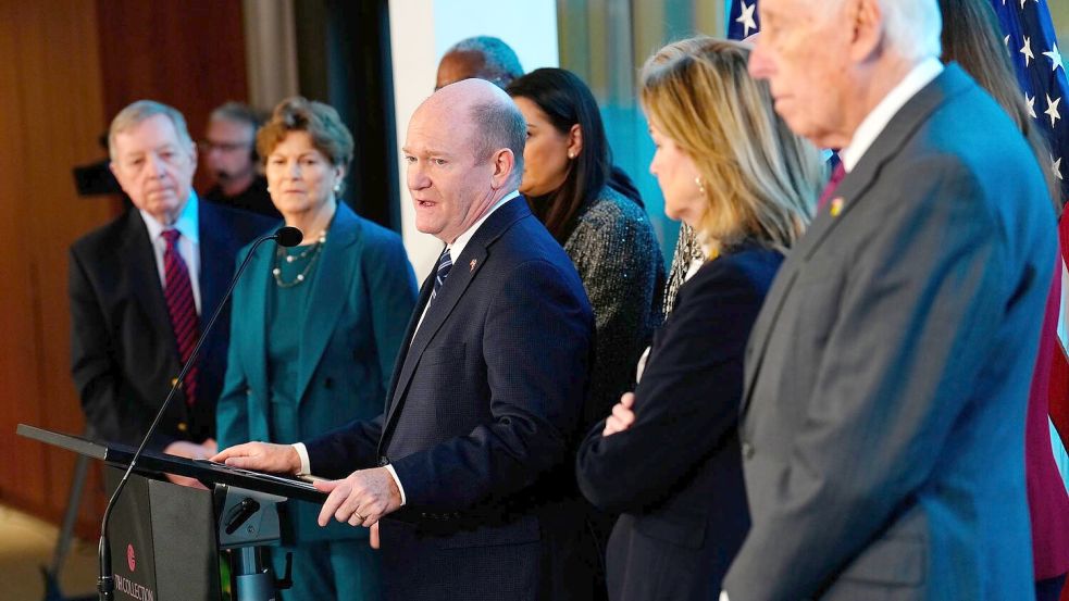 Eine Gruppe US-Parlamentarier ist nach Dänemark gereist. Foto: Ida Marie Odgaard/Ritzau Scanpix