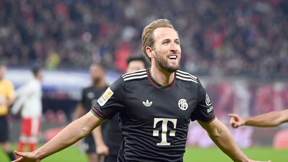 Zur Stelle, wenn es wichtig ist: Bayern-Torjäger Harry Kane. Foto: David Hammersen