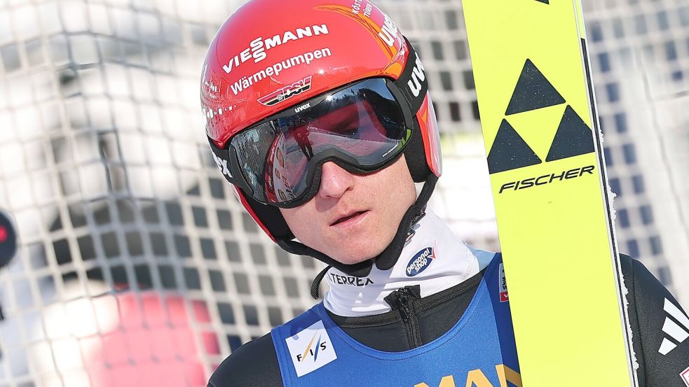 Karl Geiger hat die Olympia-Qualifikation verpasst. (Archivbild) Foto: Daniel Karmann