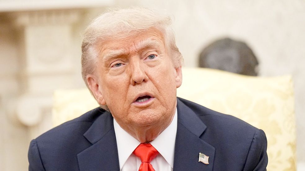 US-Präsident Donald Trump lässt nicht locker in Sachen Grönland. (Archivbild) Foto: Michael Kappeler