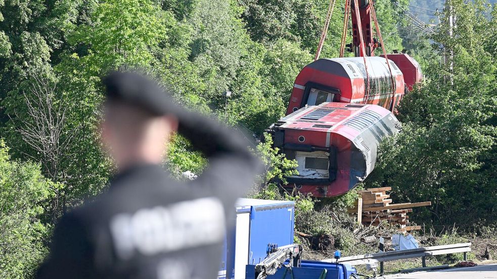 Kaputte Betonschwellen waren die Unfallursache (Archivbild). Foto: Angelika Warmuth