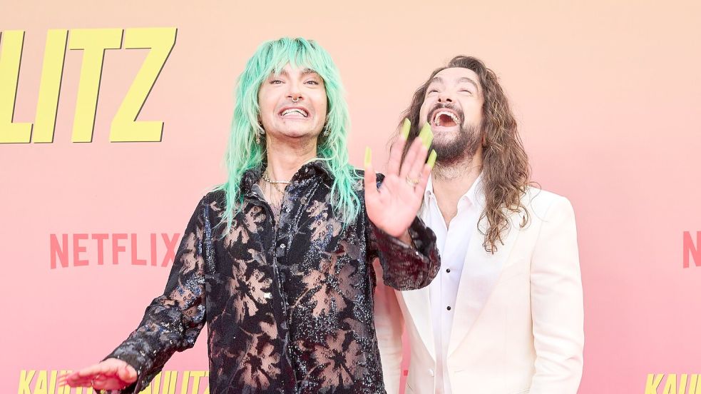 Die Brüder Bill und Tom Kaulitz sollen womöglich „Wetten, dass..? übernehmen. (Archivfoto) Foto: Annette Riedl