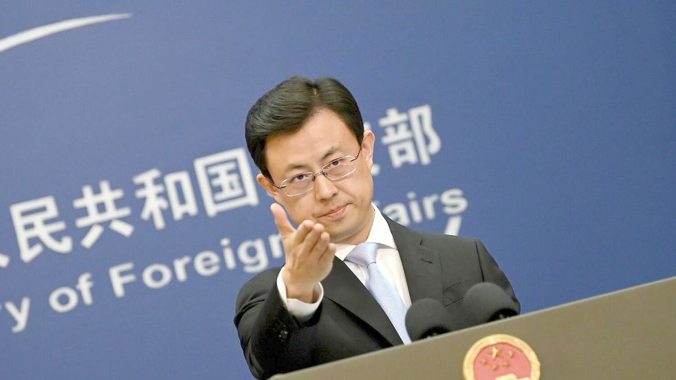 Chinas Außenamtssprecher kritisierte Pläne der EU im Bereich Cybersicherheit. Foto: Johannes Neudecker