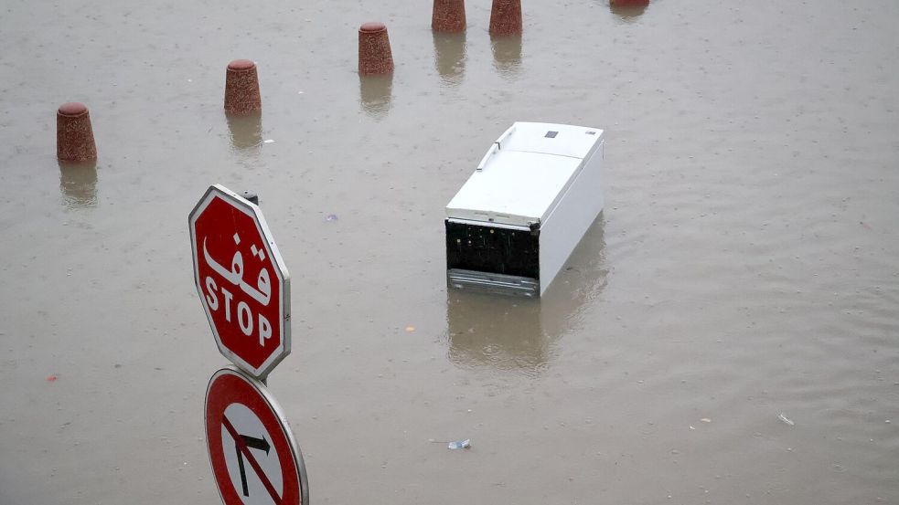 In Tunesien kommt es seit Montag zu schweren Regenfällen und Überschwemmungen. Foto: Zhou Haojin/XinHua/dpa