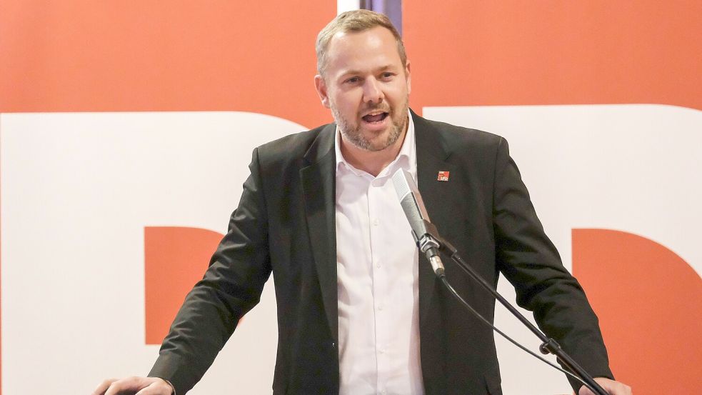 Robert Alferink bei seiner Nominierung im November 2025. Foto: Thomas Osterfeld