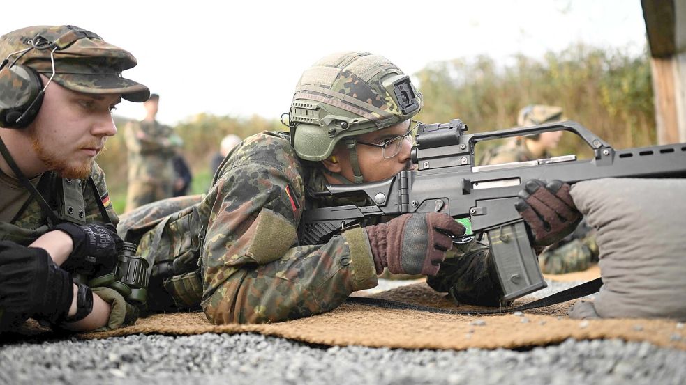 Die Bundeswehr wuchs 2025 auf mehr als 184.000 Soldaten. Ist das wirklich ein Erfolg. Foto: afp/Ina Fassbender