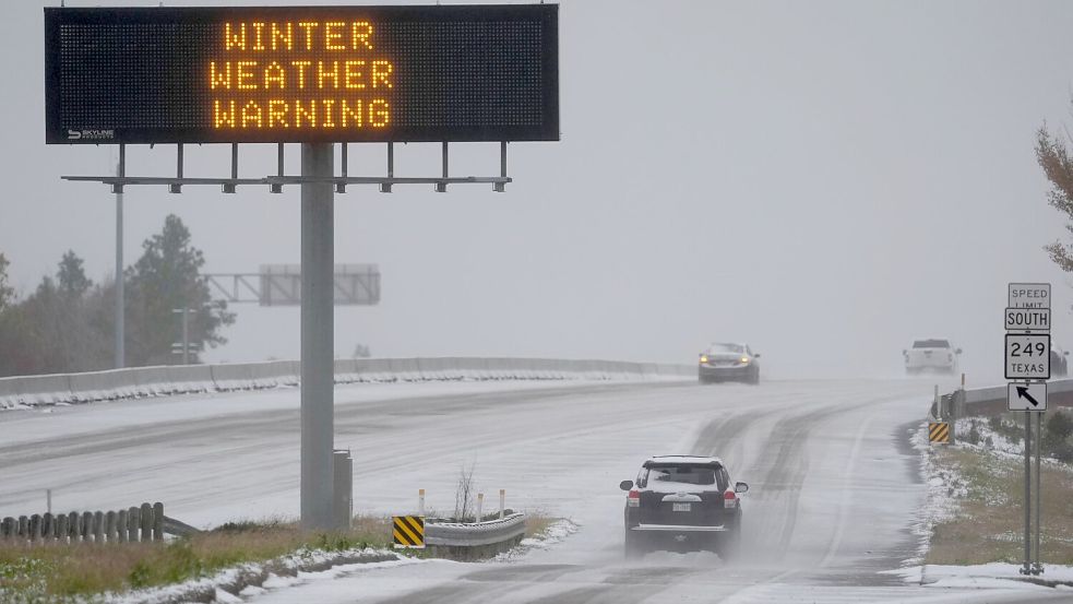 Der Wintersturm könnte viele Haushalte in den USA betreffen. Foto: David J. Phillip/AP/dpa