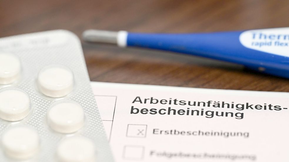 Der Krankenstand ist in Deutschland so hoch wie seit langem nicht mehr. Foto: dpa/Bernd Weißbrod