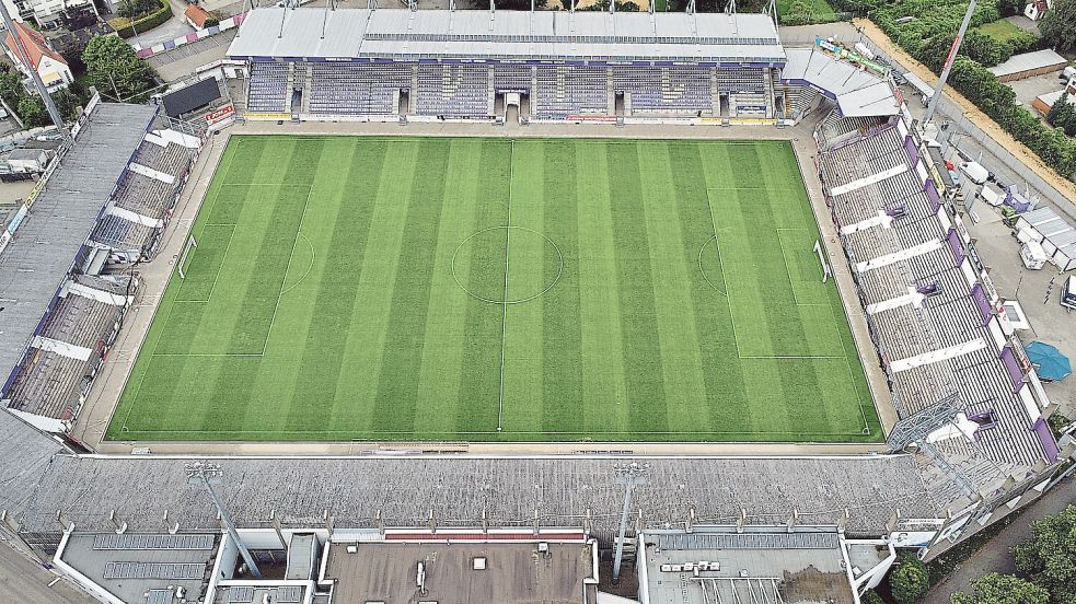 Das Stadion an der Bremer Brücke soll saniert werden. Foto: Helmut Kemme