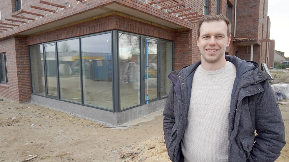 Im April möchte Frederik Meisoll in seiner neuen Zahnarztpraxis starten. Foto: Mirco Moormann