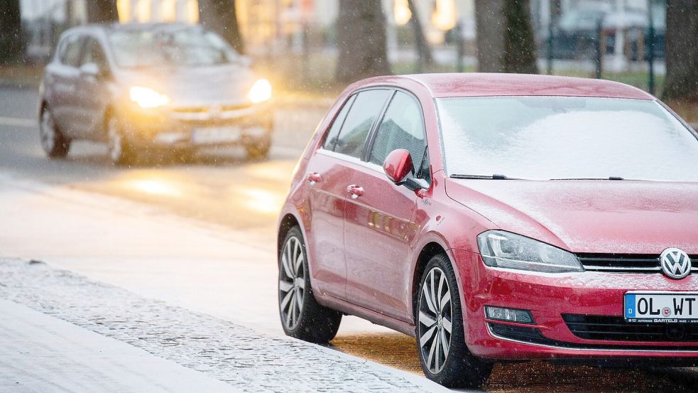 Vor allem in Baden-Württemberg und Franken soll es kräftig schneien. (Archivbild) Foto: Hauke-Christian Dittrich